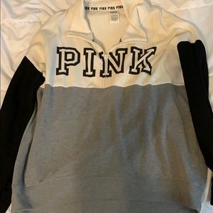 PINK quarter zip